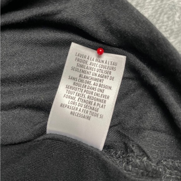 NWT Trouvé black tee size XS 100% modal soft - Picture 8 of 8